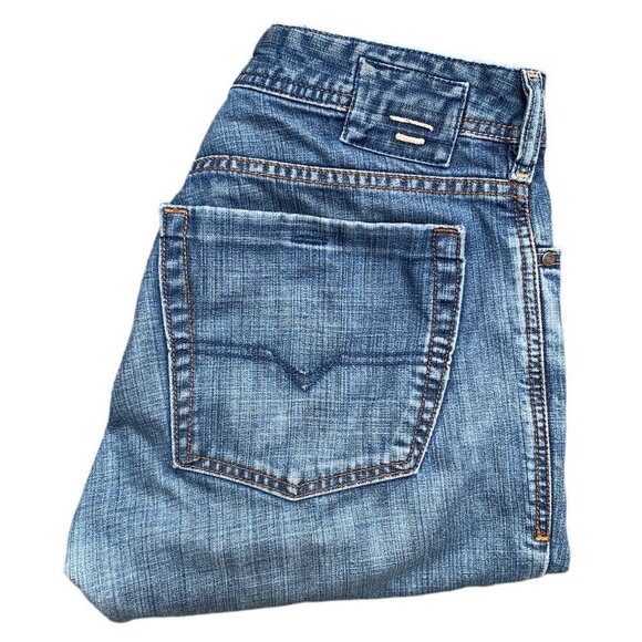 Vintage Diesel Jeans Size 33 Blue - Picture 1 of 9
